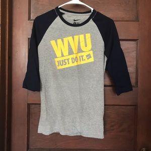 West Virginia university shirt